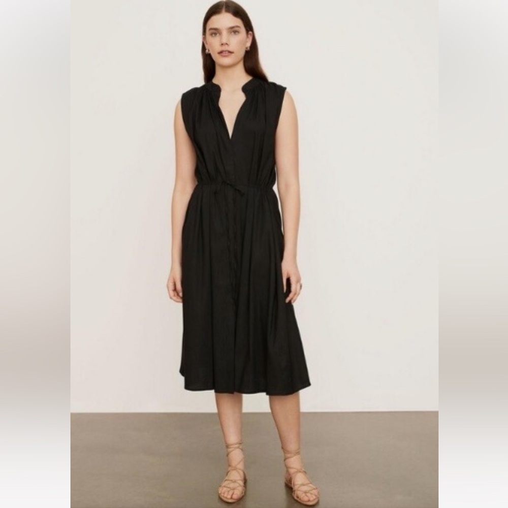 Vince Black Sleeveless Dress